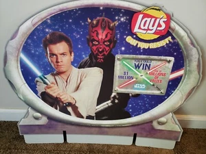 Lays - Star Wars Episode 1, Display Sign 26" X 23" - Picture 1 of 6