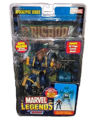 Экшн-фигурка Marvel Legends 2005 Bishop (Bald) серия Apocalypse Toy Biz - Изображение 1 из 4