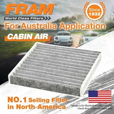 Fram Cabin Filter for Toyota Corolla ZRE 142 144 ZRE 152 154 Refer RCA164P - image 1 of 2