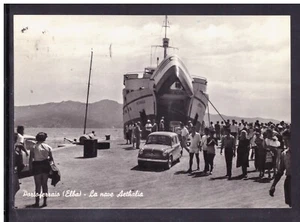 Cartolina Portoferraio Elba La Nave Aethalia AUTO Macchina ID727 - Picture 1 of 1