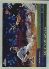 2000 Topps Chrome Refractors Baseball Card Pick