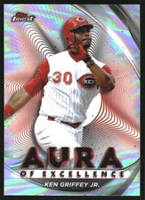 2022 Finest Aura of Excellence #AEKG Ken Griffey Jr.