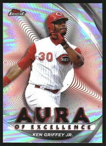2022 Finest Aura of Excellence #AEKG Ken Griffey Jr.