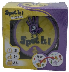 Spot It! Classic with Tin Container by Asmodee NIB - Picture 1 of 3