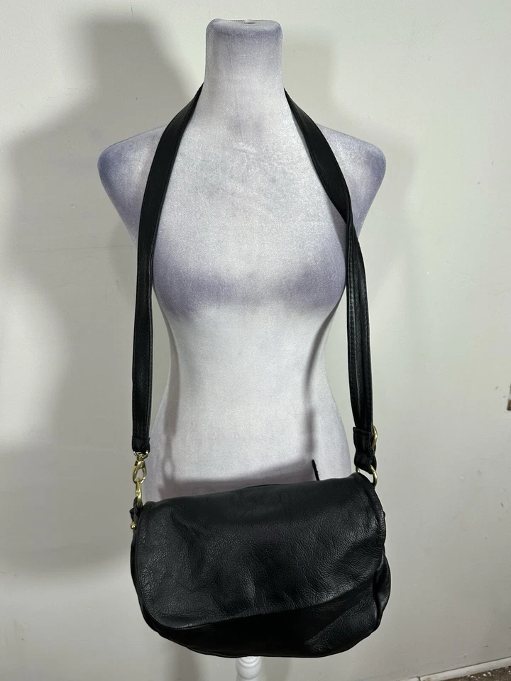 Sas Womens Black Color Leather Crossbody Bag  - Image 1 of 4