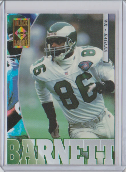 1995 Collector's Edge Black Label #153 Fred Barnett Philadelphia Eagles - Image 1 of 1