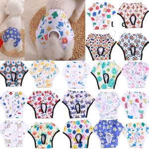 Pannolini Lavabili E Riutilizzabili Per Cuccioli E Cani Di Piccola Taglia ☆ - Picture 1 of 44