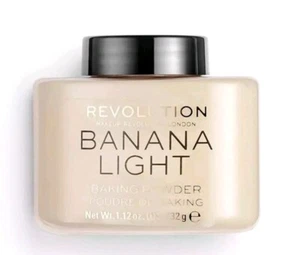 Makeup Revolution Loose Setting Baking Powder Long Lasting Banana Light Powder - Picture 1 of 12