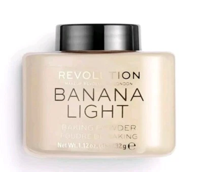 Makeup Revolution Loose Setting Baking Powder Long Lasting Banana Light Powder - Image 1 of 4