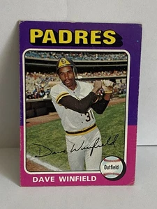 Dave Winfield 1975 Topps #61 San Diego Padres - Bild 1 von 3