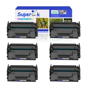 6PK CF287X 87X Toner For HP LaserJet Pro M501 Enterprise M506 MFP M527 Series - Afbeelding 1 van 24