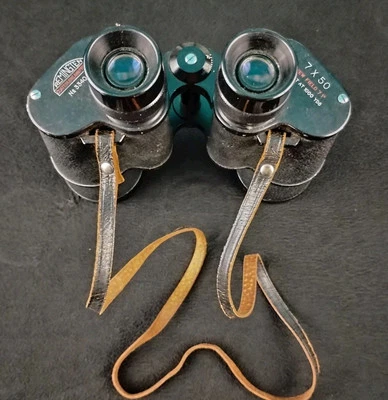 Vintage Remington Binoculars 7×50 Fully Coated Optics With Case READ - Image 1 of 4