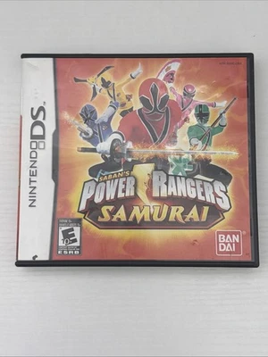 Power Rangers Samurai (Nintendo DS) Lite DSi XL 3DS 2DS w/Case & Manual - Image 1 of 4