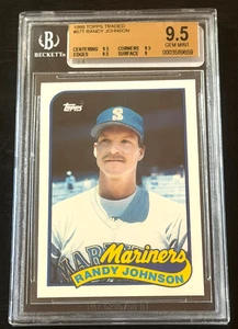 1989 TOPPS TRADED #57 RANDY JOHNSON BGS 9.5 ROOKIE HOF - WE COMBINE SHIPPING - Picture 1 of 3