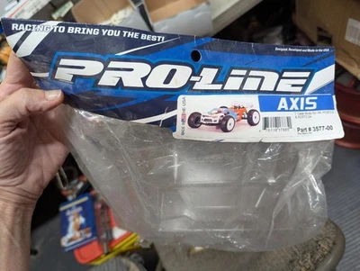 This Is Pro-Line AXIS T Clear Body for AE RC8T3.2 & RC8T3.2e #PRO357700 - Image 1 of 3