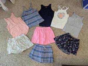 Lot Of Carter's Girls Tank Tops/Skirts, Size 7 - Picture 1 of 5