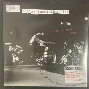 RAGE AGAINST THE MACHINE LIVE ON TOUR 1993 RSD 25 EXCLUSIVE 2LP VINYL W/ ETCHING - Picture 1 of 6