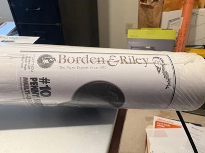 Borden & Riley 36’ x 10 #10 Penny Sketch Drawing Paper New Sealed - Image 1 of 4