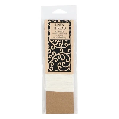 Linen Thread Unwaxed 50 Yards by Books By Hand  - Image 1 of 4