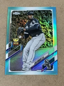 2021 TOPPS CHROME TEAL REFRACTOR #56 LUIS ROBERT #D 179/199 - Picture 1 of 2
