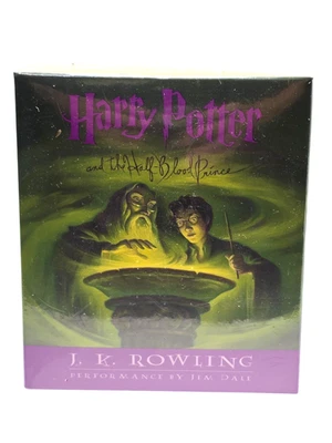 Unabridged HARRY POTTER And The Half-Blood Prince 17 CD Audio Book - NEW, SEALED Foto 1 de 4