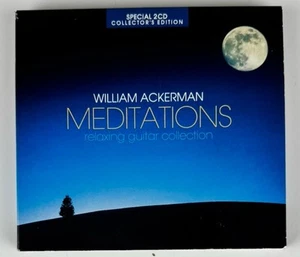 William Ackerman Meditations Relaxing Guitar Collection CD 2 Disc - Picture 1 of 3