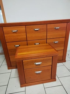 Hülsta Casa Notte Schubladenschr.. Kirschechtf. Kommode + Nachtisch - Bild 1 von 8