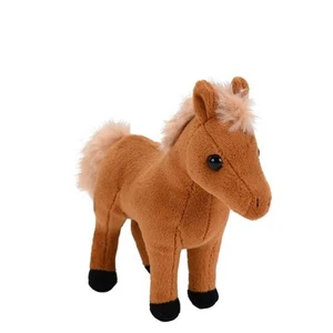Juguete de peluche suave Pocketkins Eco Horse 5"/13 cm Wild Republic - Imagen 1 de 3