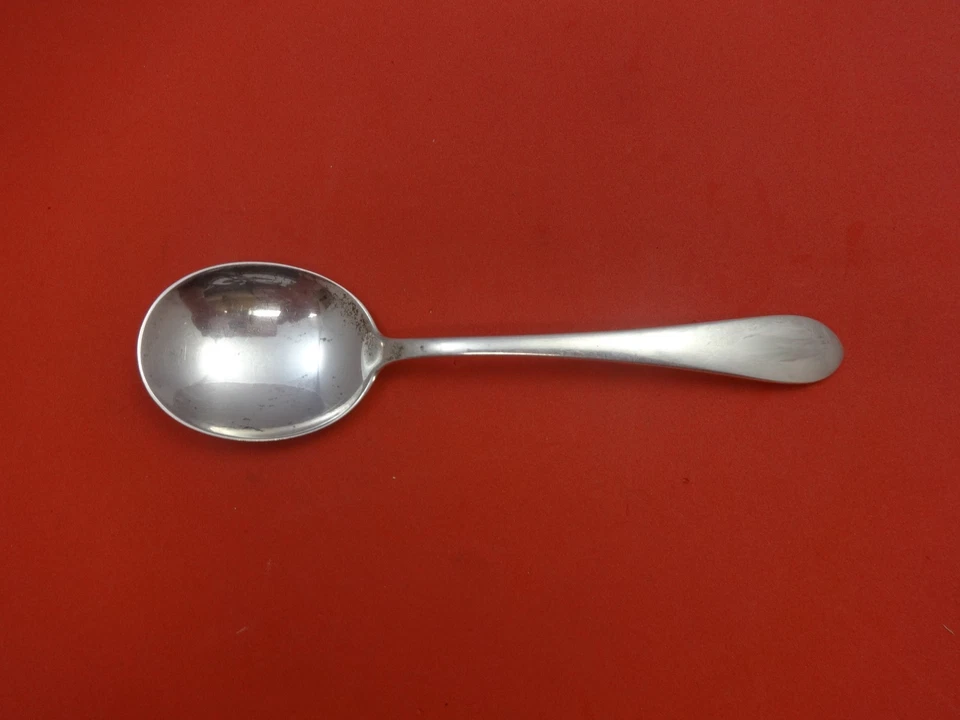 Antigua Colonia Nueva por Gorham Plata Esterlina Crema Sopa Cuchara 6 3/8" Reliquia Foto 1 de 1