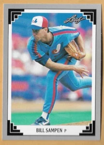 BILL SAMPEN MONTREAL EXPOS #318 - HOJA CASI NUEVA - MONTADA 1991 - Imagen 1 de 2