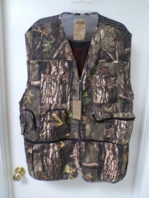Colete de caça Master Sportsman masculino tamanho 2XL peru camuflado com zíper frontal - Imagem 1 de 4