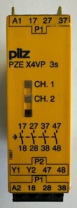 Pilz Sicherheitsschaltgerät / 24 VDC / PZE X4VP 3/24VDC 4n/o fix / 777583 - Picture 1 of 7