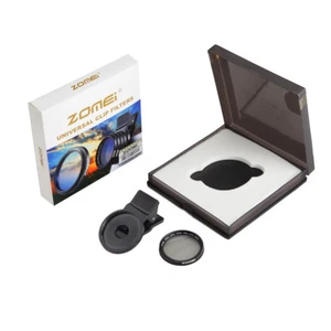 ZOMEI 37mm thread Clip-On Circular Polarizing CPL Filter For iPhone6/6S/5/5C/SE - Picture 1 of 7