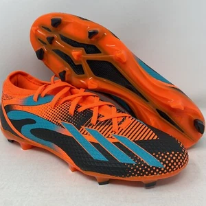 Adidas X SPEEDPORTAL MESSI.3 FG Men's 10 Soccer Cleats Black Orange Teal GZ5146 - Picture 1 of 8