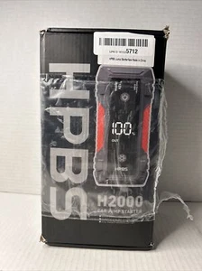 HPBS Jump Starter - H2000 Car Battery Jump Starter - Picture 1 of 5