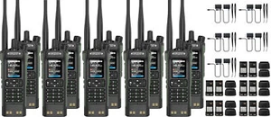 10PCS BAOFENG UV32 FM Amateur Walkie Talkie USB Aviation Radio GPS Bluetooth APP - Picture 1 of 18