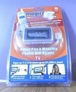 2008 MagicJack USB Phone Jack for Long Distance & Local Calls #A921 - Afbeelding 1 van 2