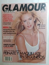 VALERIA MAZZA GLAMOUR MEXICAN MAGAZINE MEXICO SPANISH APRIL 1998