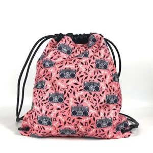 SAINT LAURENT PARIS 553919 Boombox Muster Teddy Tornister Rucksack Tasche - Bild 1 von 11