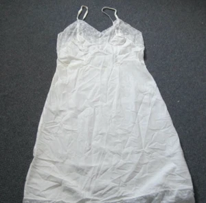 Vintage Full Slip Blanco - Imagen 1 de 11