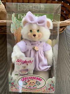 DE COLECCIÓN FISHER PRICE OSO DE BREZO PELUCHE *BERRYBETH* NUEVO 2000 - Imagen 1 de 1