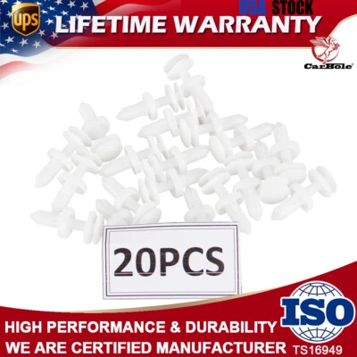 Remache de clips de retención de panel de puerta de automóvil de 20 piezas para GMC y Chevrolet Chevy 15960325 EE. UU. Foto 1 de 4