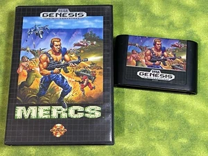 Mercs Sega Genesis No Manual. Game & Case. Tested And Working !!!!!!!!!!!!!!!!!! - Picture 1 of 19