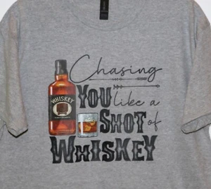 Chasing You, Camiseta Gildan, Algodón Pesado, Transferencia DTF, Talla Grande-Tee16 - Imagen 1 de 3