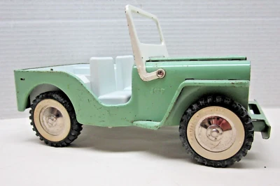 Vintage  1965 Tonka Jeep Surry Outdoor Living Series Light Green - Image 1 of 4