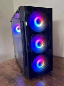 GAMING PC i7-4770@3.1Ghz 16GB DD3 500GB SSD Windows 11 GTX 1650 graphics card - Picture 1 of 4