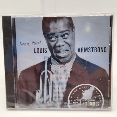 Louis Armstrong  Take It Satch! CD Original Voice Recordings Sealed  Foto 1 de 4