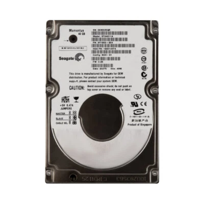 Seagate Momentus 40GB 5.4K 2MB Ata 2.5'' ST94011A - Image 1 of 3