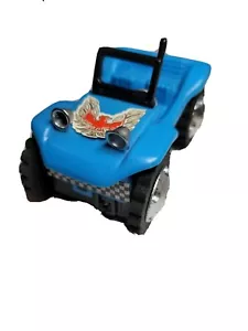 Buggy Climbing Tumble Car Rugged Off-road Tires w/ firebird logo vntg toy - Picture 1 of 13