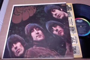 EX- ORIG 1965 MONO LP album The Beatles Rubber Soul T 2442 IN MY LIFE plays EX